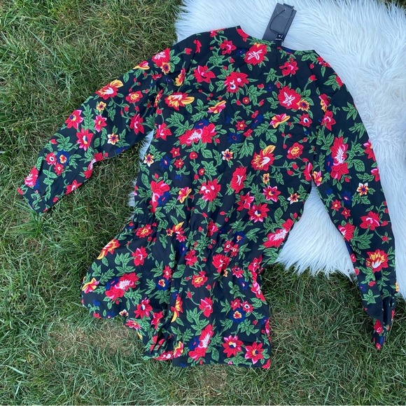 W118 by Walter Baker English Rose Beth Romper/Jumpsuit medium - Picture 5 of 5